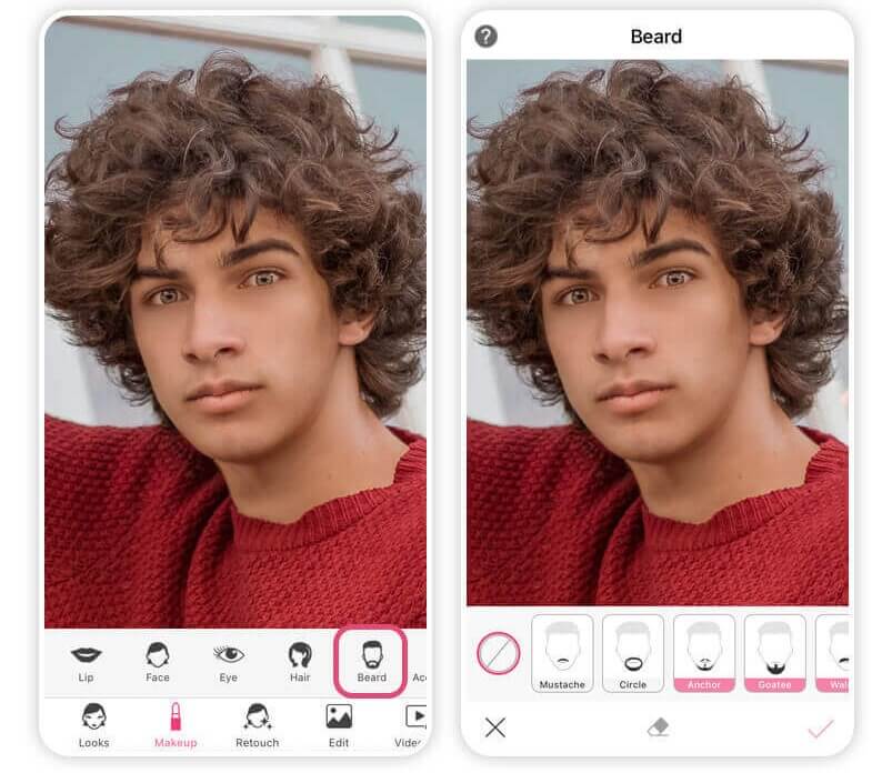 app para poner barba