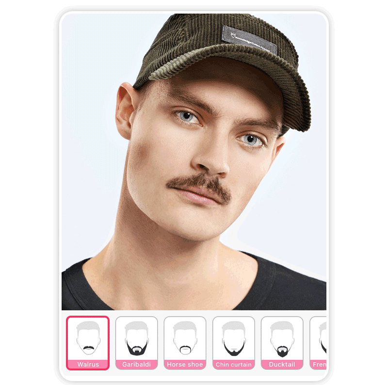 app para poner barba