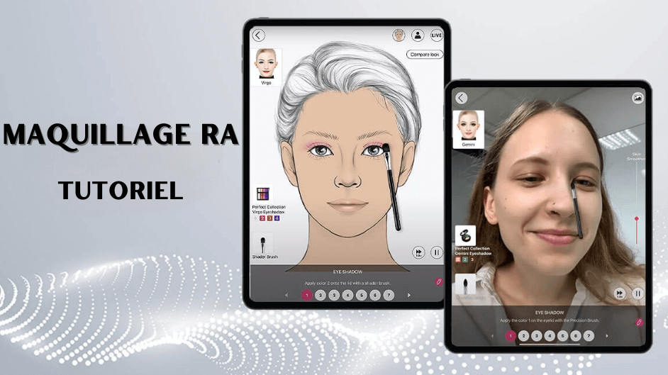 Le maquillage virtuel est l'innovation beauté connectée