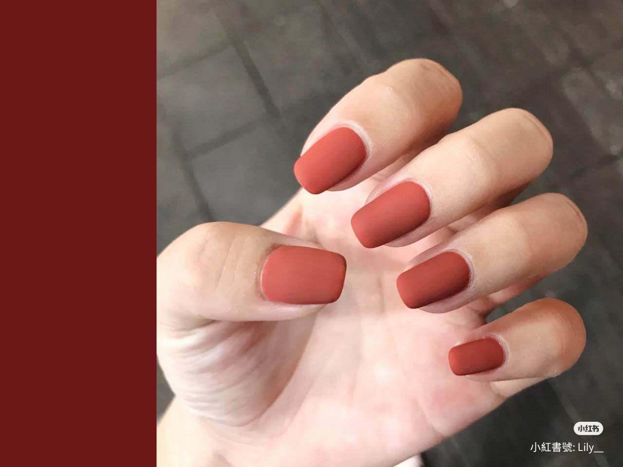 霧面楓紅霧面