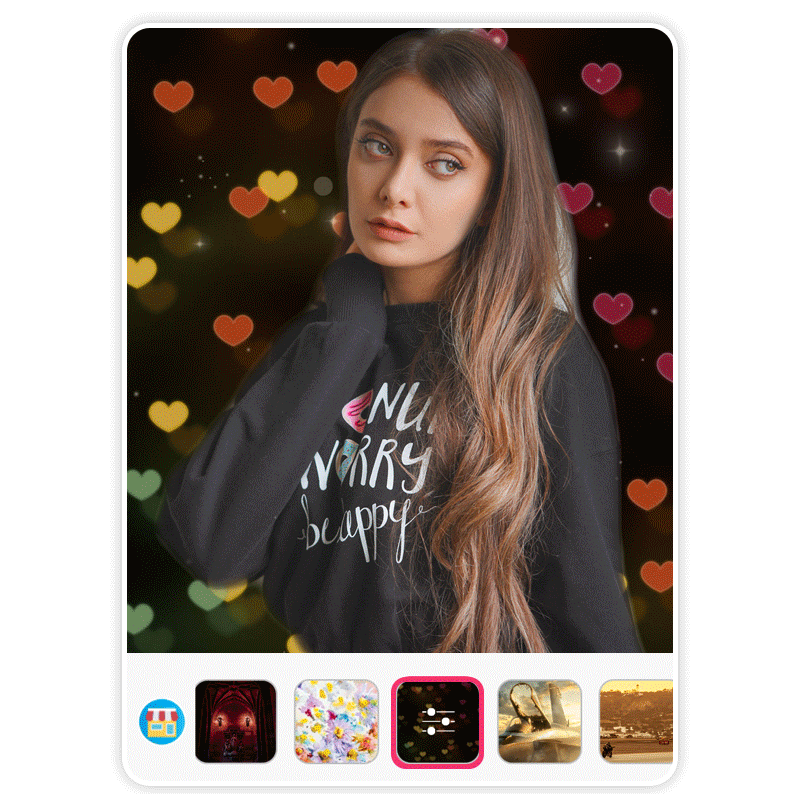 Teste Planos de Fundo do YouCam Makeup