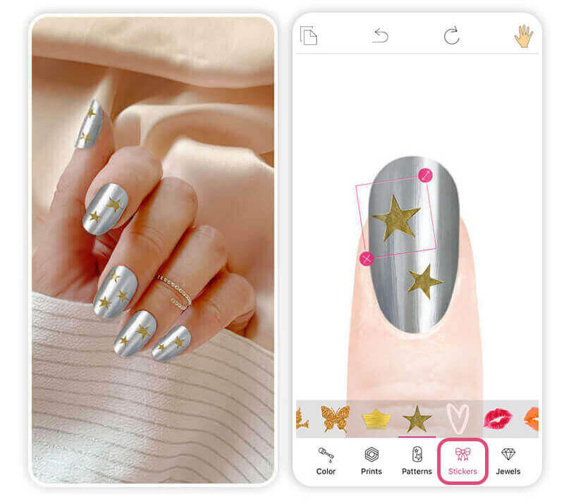 Gold und Silber sind der Nagel-Trend für Weihnachten und Silvester!