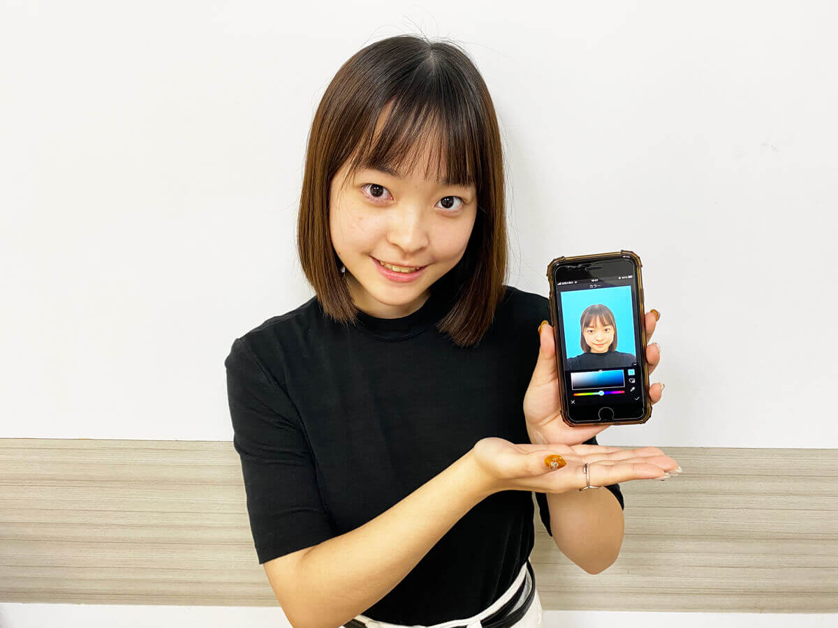 アプリで履歴書の証明写真を作成してみた感想