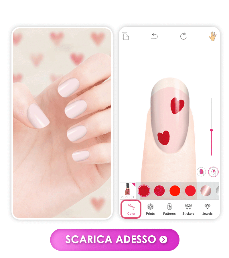 Unghie per San Valentino Minimaliste