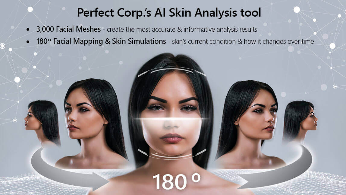 mapeo facial de 180 grados para un mejor diagnostico facial