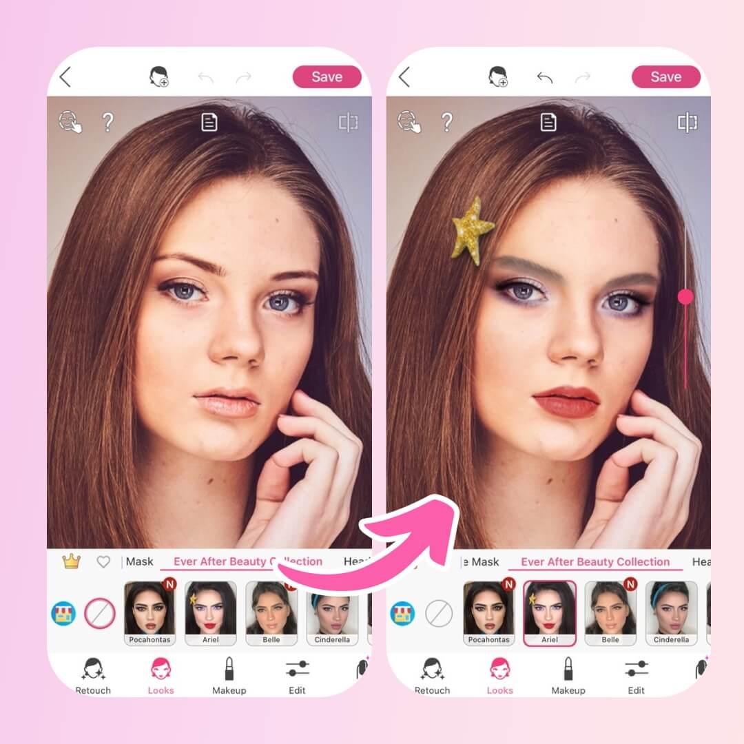 Hole dir den Meerjungfrauen-Look und verwandle dich in eine Prinzessin.