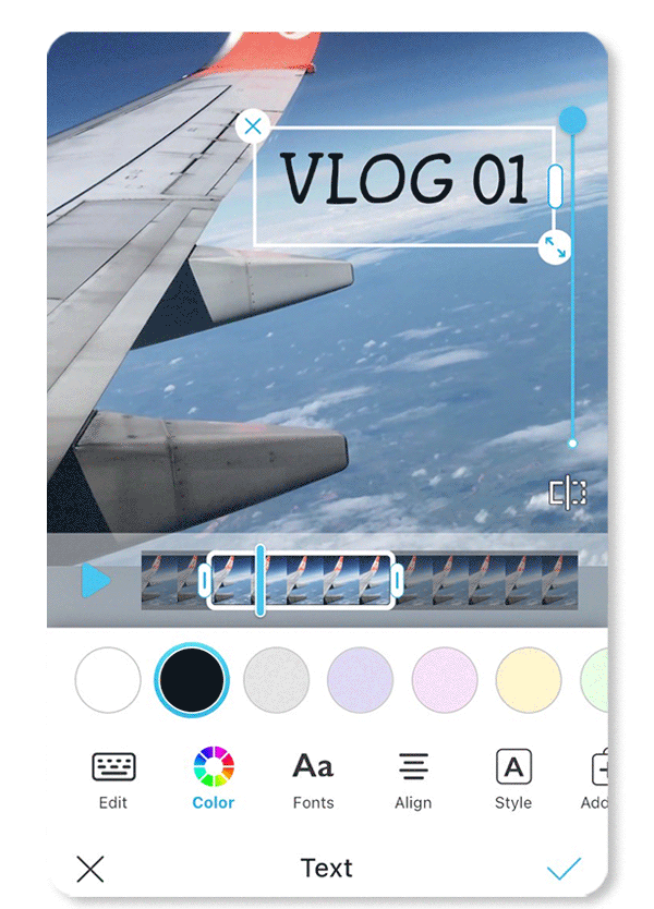 poner texto en videos