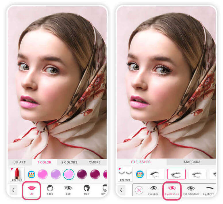 Adicione Maquiagem Nas Fotos Com o YouCam Makeup
