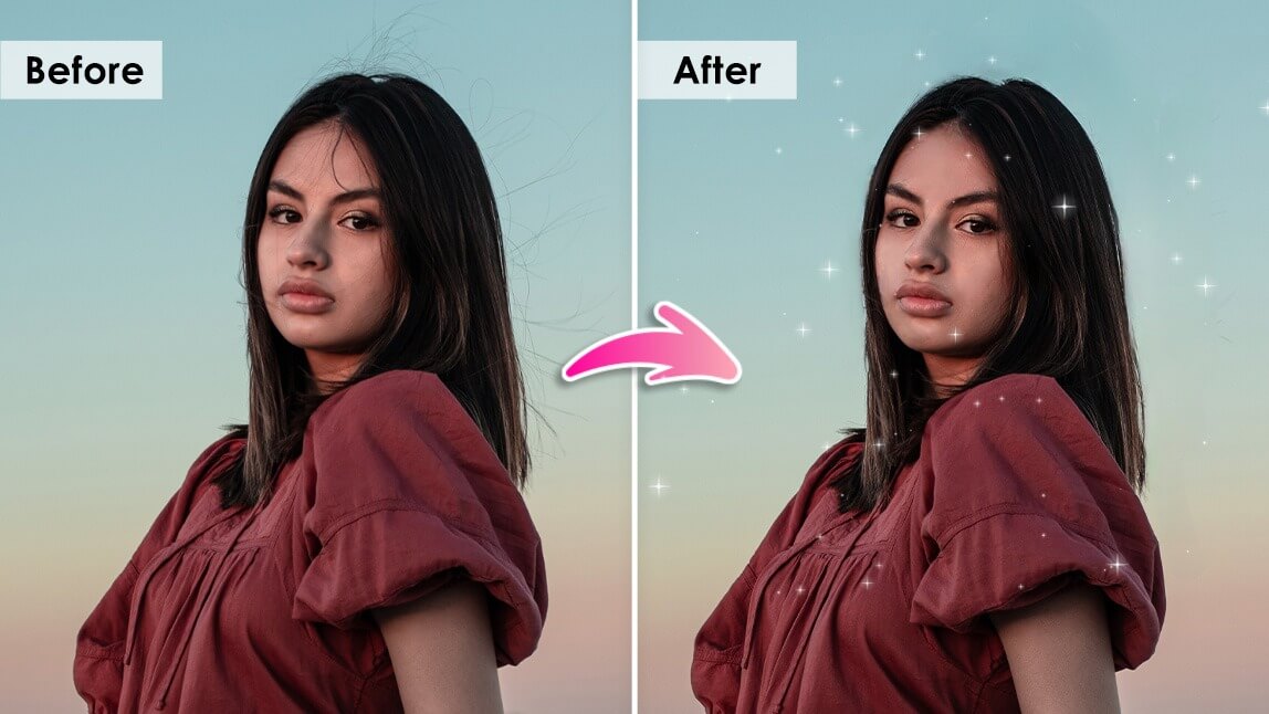 How To Fix Messy Hair And Flyaways In Photos Free PERFECT