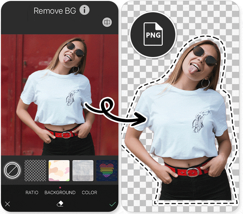 Rendre le fond d'une image transparent en un clic
