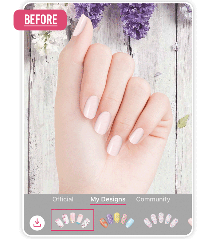 uñas de primavera