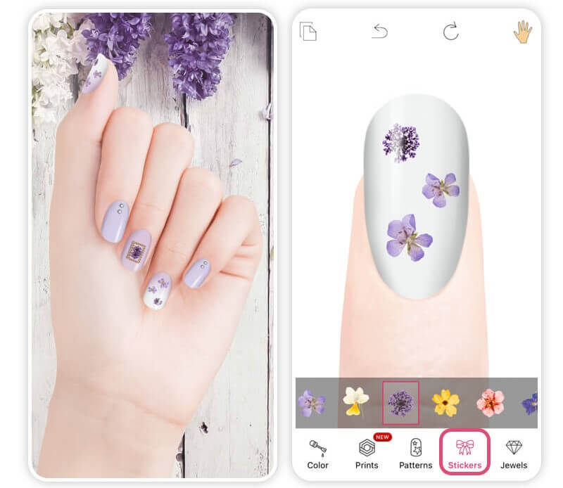 uñas de primavera