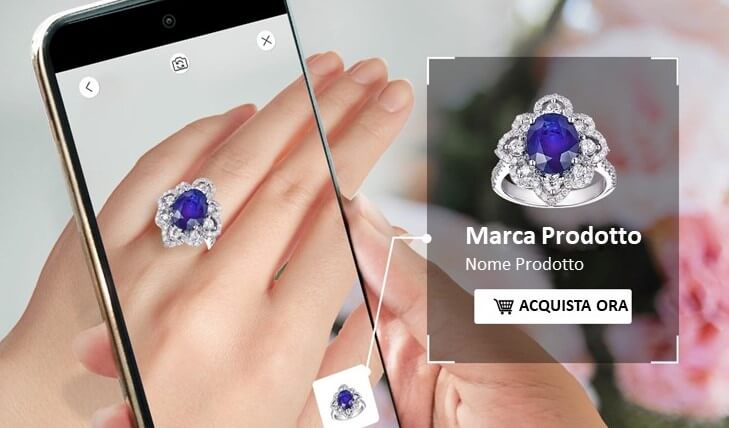Virtual Try On anelli online