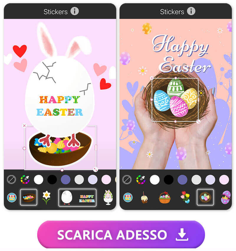 Angoily Vetrofanie Pasqua Con Conigli E Uova - Adesivi Rimovibili E Riutilizzabili Per Decorare Finestre E Pareti