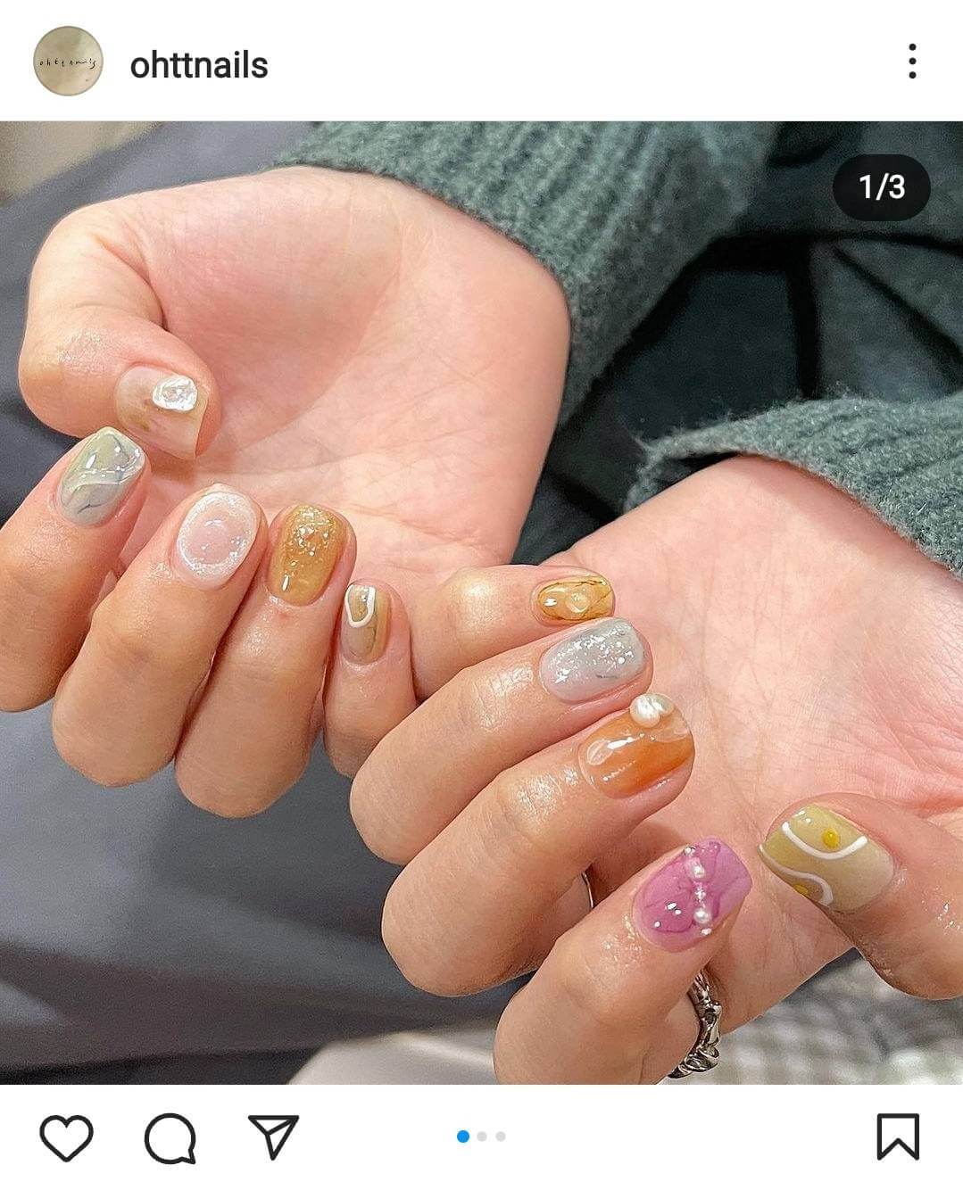夏天美甲：日系美甲