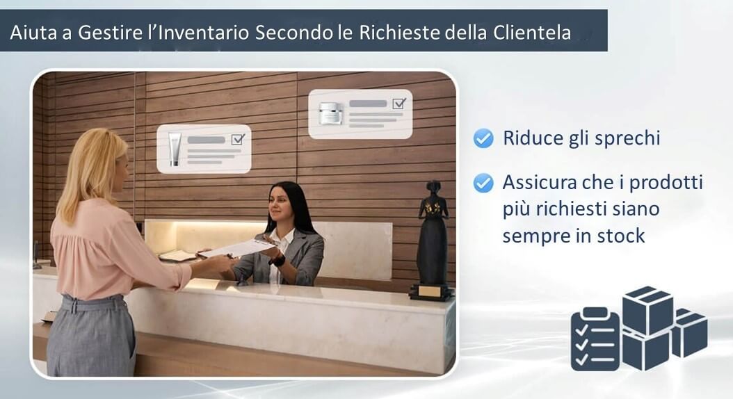 Migliora la gestione dell'inventario con la soluzione di analisi della pelle AI.