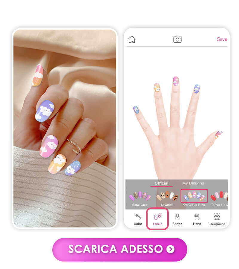 Unghie Estive "Cloud Nails"