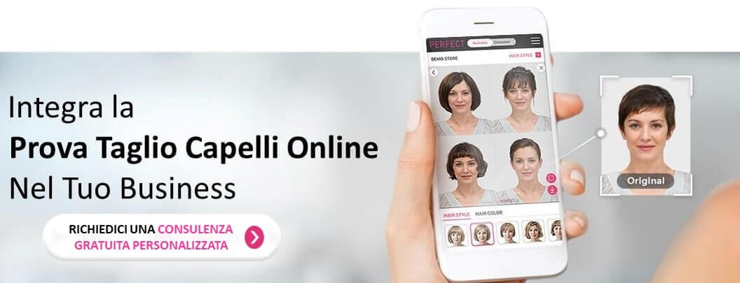 Integra la prova taglio capelli online nel tuo business