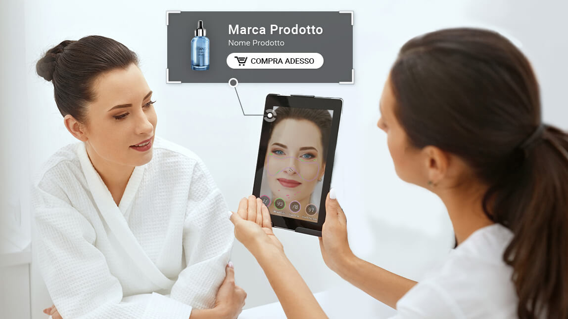 Skin Scanner: skin test AI per rilevazione acne