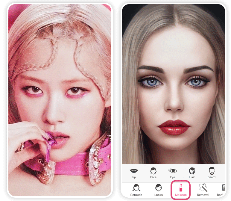 Jeux de maquillage pour fille et jeu de relooking