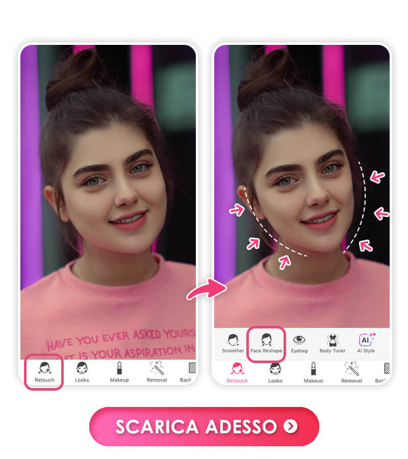 Ritocca il Viso per la Tua Foto Profilo