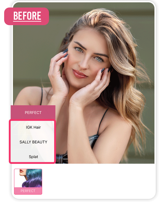 Meilleur simulateur coupe de cheveux IA pour tester une coiffure Perfect Corp PERFECT