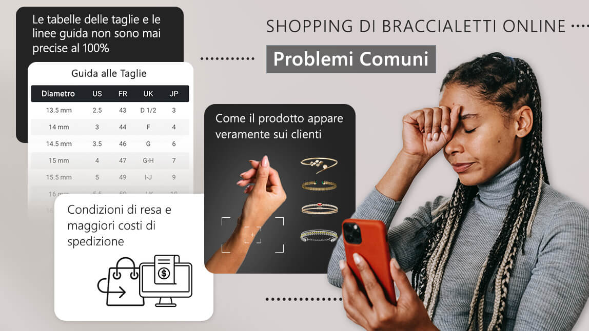 Acquisti di Bracciali Online: Sfide e Insidie