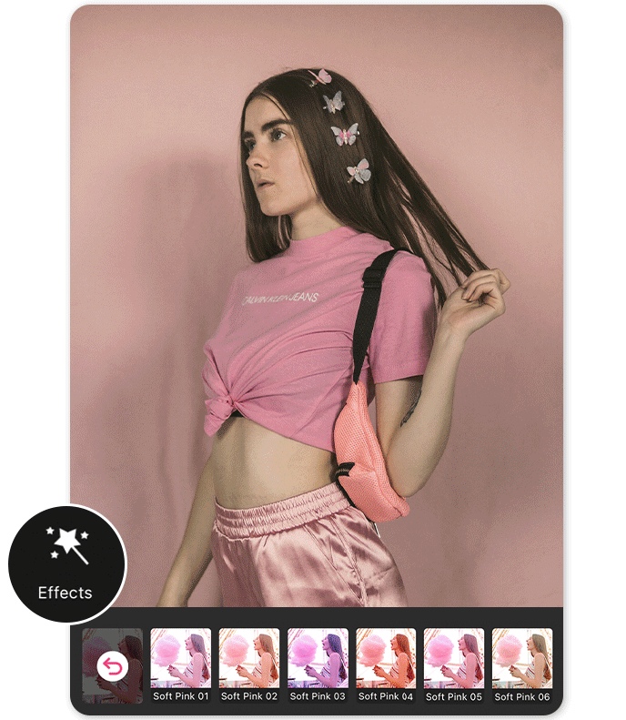 Ajouter un filtre barbie rose bonbon à vos photos