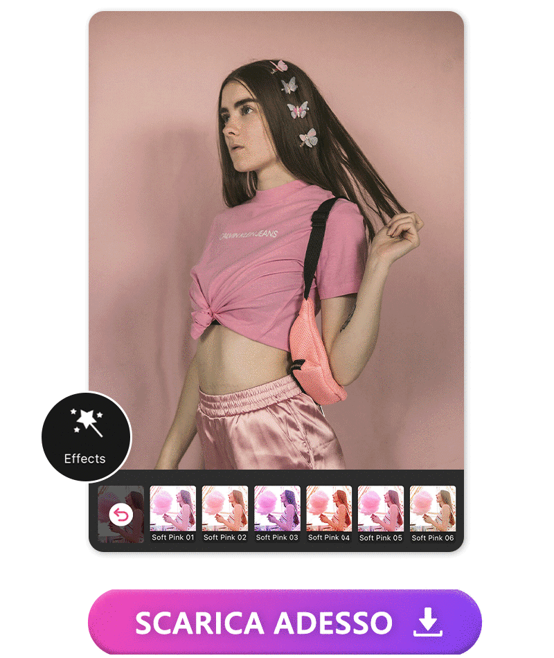 Barbiecore: filtro Barbie