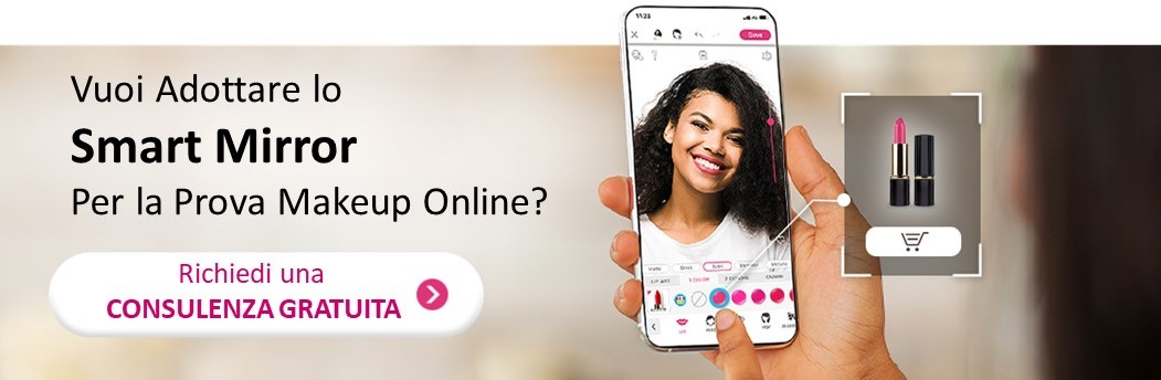 Smart Mirror per Prova Makeup Online