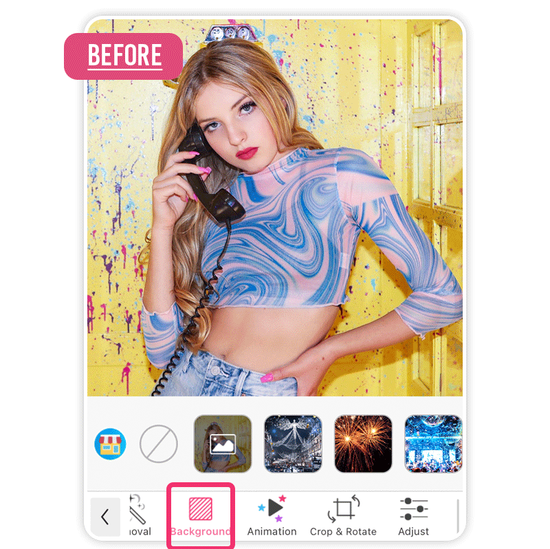 Changer fond photo blanc facilement