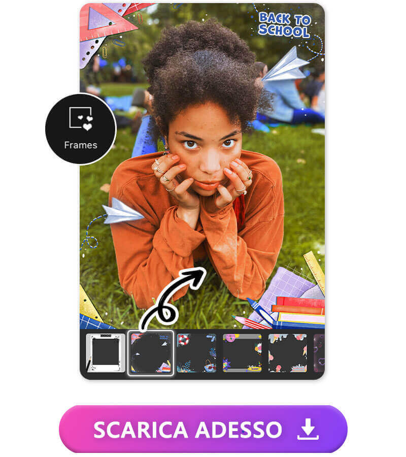 Ottieni Cornici a Tema Scolastico Gratis