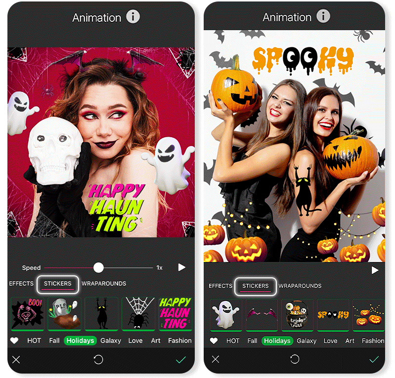 Application Halloween :  filtre photo halloween gratuit