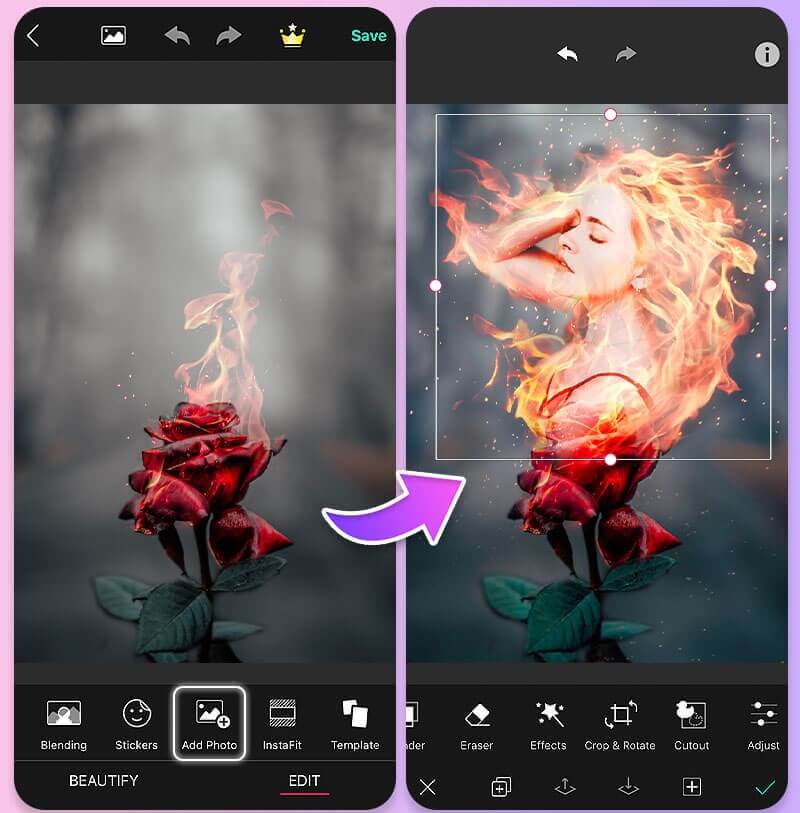 Come sovrapporre due foto: app per sovrapporre foto Come sovrapporre due foto: app per sovrapporre foto