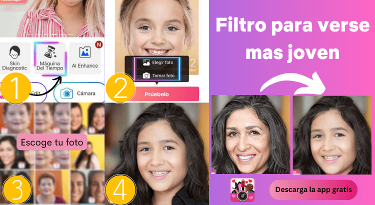 Filtro para verse más joven