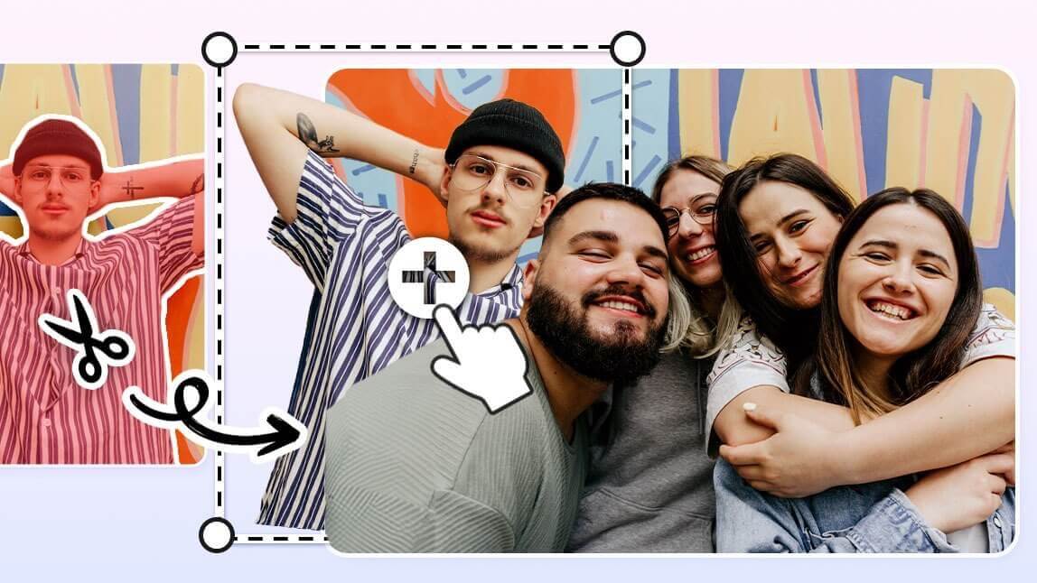 Comment ajouter une personne sur une photo