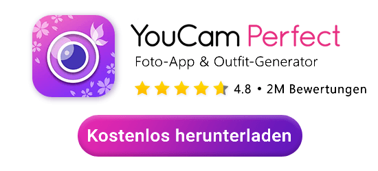 YouCam Perfect für Halloween-Looks herunterladen.
