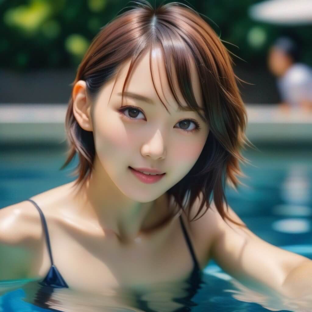 AIで美女画像生成