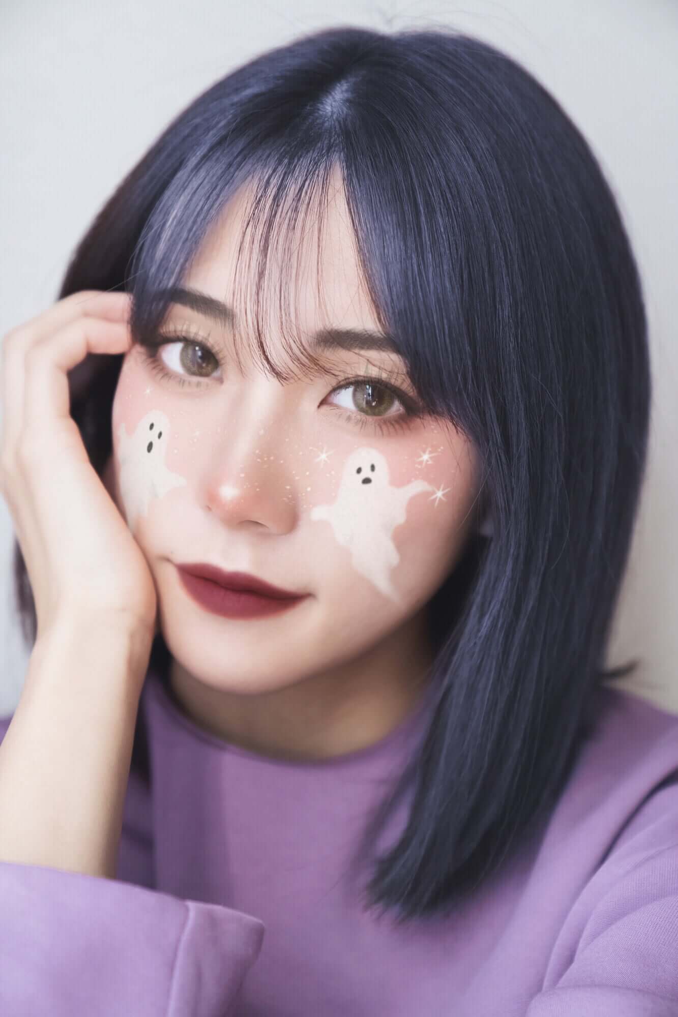 ハロウィン加工した写真