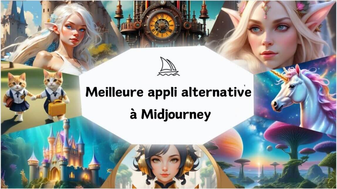 Meilleure appli Midjourney Alternative pour générer des images en IA à partir de texte en 2023