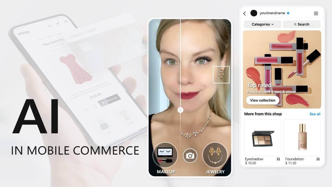 Compras móviles con tecnología de IA