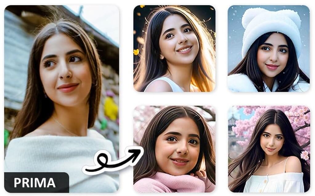 Avatar AI Stile Kawaii per Foto Profilo