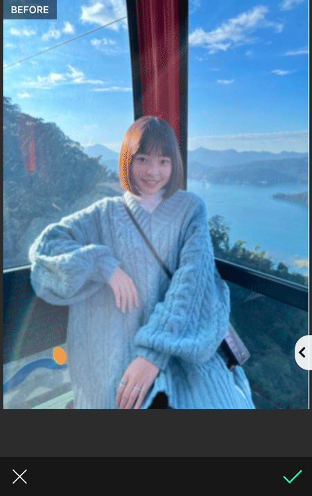 アプリの高画質化機能
