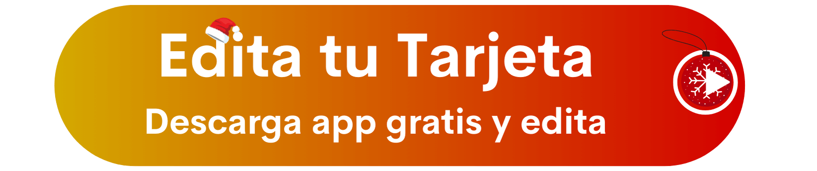 Descarga app y edita tus tarjetas de navidad