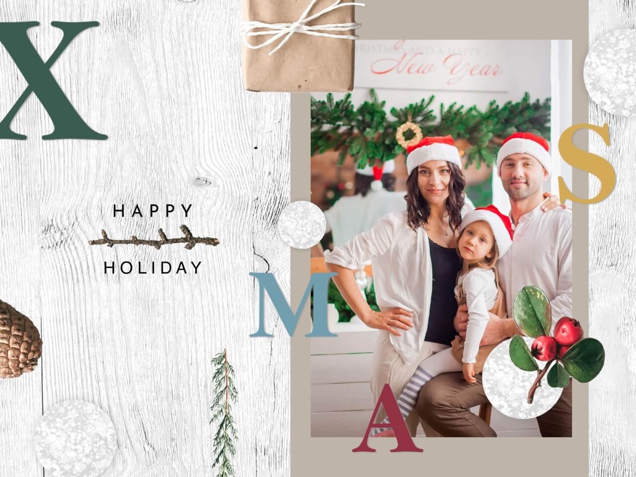 tarjetas de navidad para editar e imprimir gratis