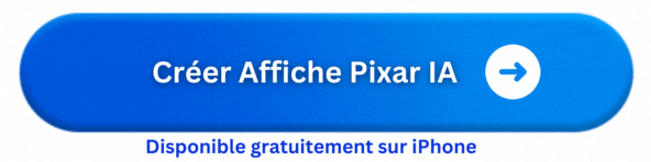 Créer affiche chien AI Pixar