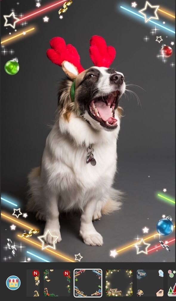 Marcos navideños para fotos