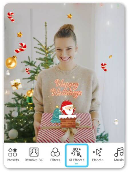 editar videos para navidad