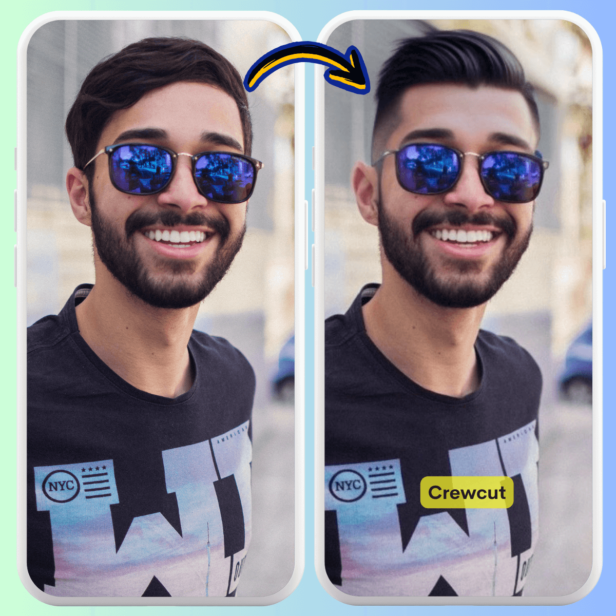 Diseños de corte de pelo para probar con el simulador de corte de cabello