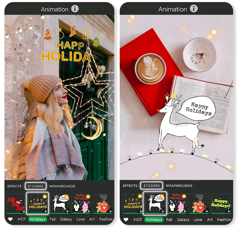 editor de navidad para darles a tus fotos un toque especial navideño